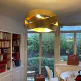 Gold suspension lamp brand Marchetti Pura S