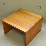 Maison Regain solid pine coffee table 70
