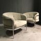 Pair of hans ell sz18 lounge chair for 't spectrum. netherlands, 1970's.
