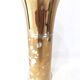 Silver metal vase BSF Germany, 1970
