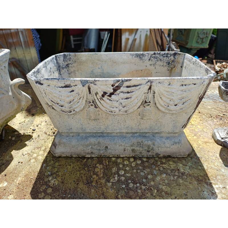 3 cast iron planters 1900: Charleville - Mézières