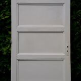 Porte vintage panneautée