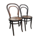 Ensemble de 2 chaises bistrot