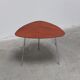 Triangular 'VL1312' side table in teak by Vermund Larsen, 1959