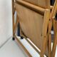 Vintage Foldable Pine Wood Serving Cart