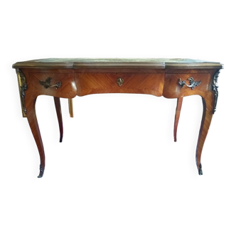 Louis xv style marquetry desk