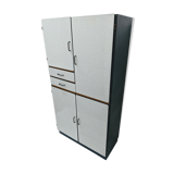 Vintage high sideboard in formica / storage cabinet