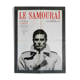 The Samurai Jean pierre melville Alain Delon original poster of 1967