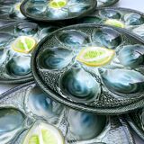 Oyster plates St Clémént