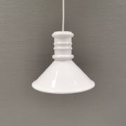 Hanging lamp designed by Sidse Werner for Danish Holmegaard, model apothecary 1980s.