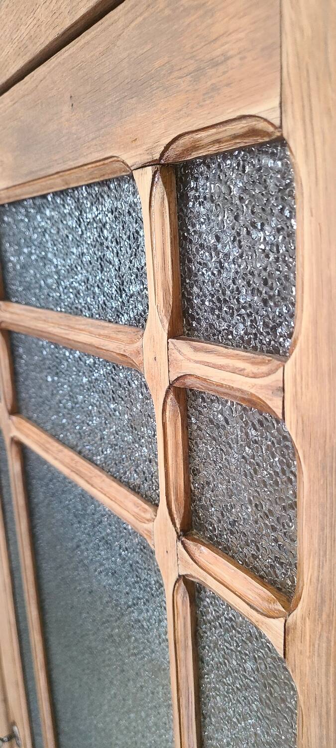 Parisian Art Deco wardrobe Parisian furniture in raw wood