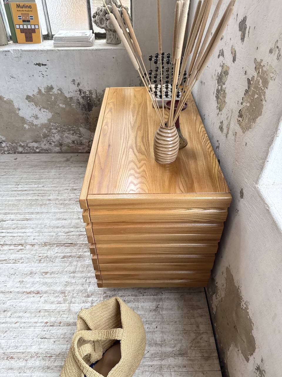 Solid oak chest of drawers Regain XL