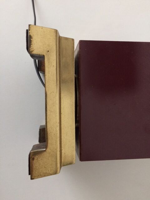 Brass lamp and formica 1970