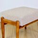 Edmund Homa stool beige boucle seat