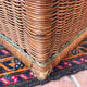 Coffre vintage en osier