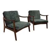Pair of vintage Scandinavian armchairs – 1960s/70s