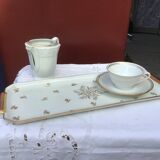 Limoges porcelain cake presentation dish