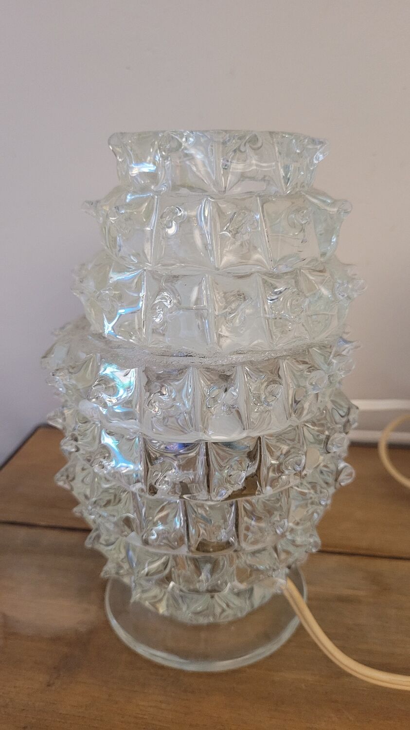 Glass lamp duo