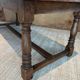 Dining table canteen in oak, 1940s