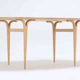 Superellipse table by Piet Hein and Bruno Mathsson Denmark 70s/80s