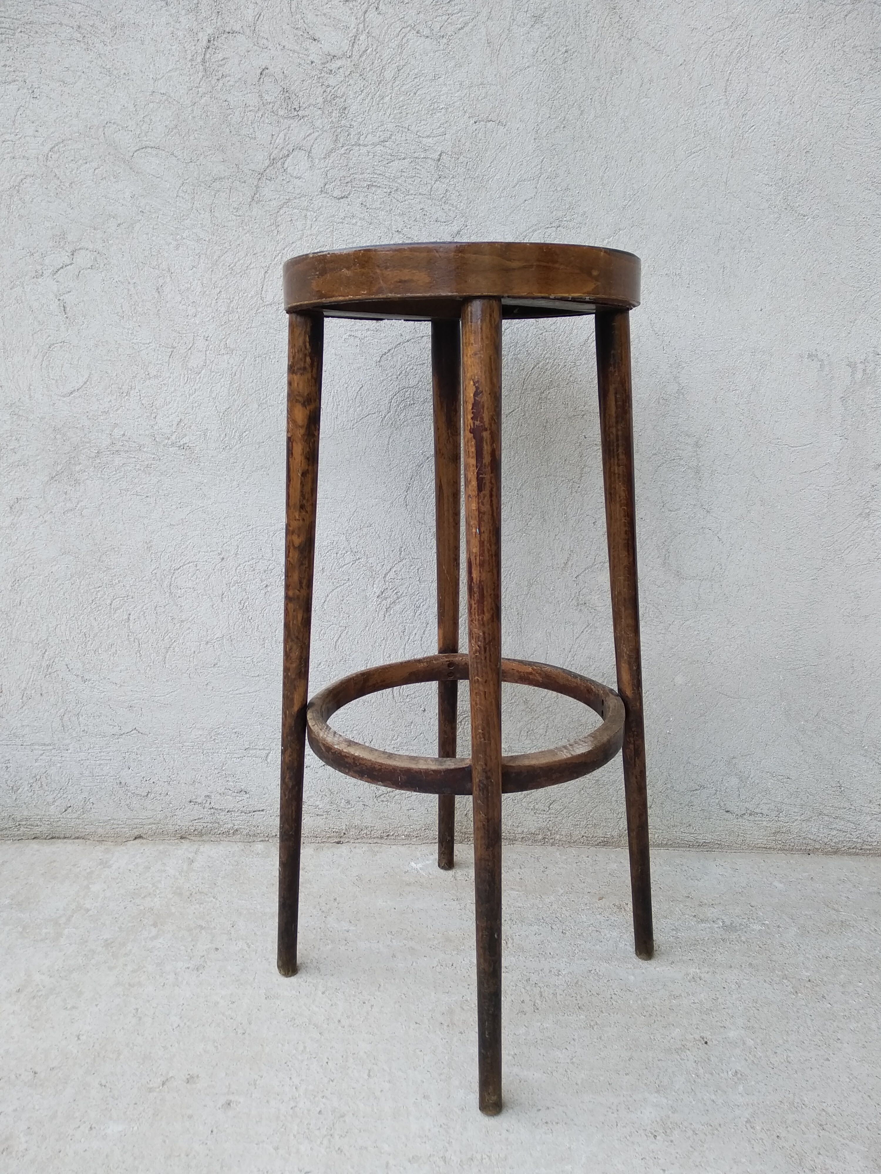 Baumann bar top stool 60s