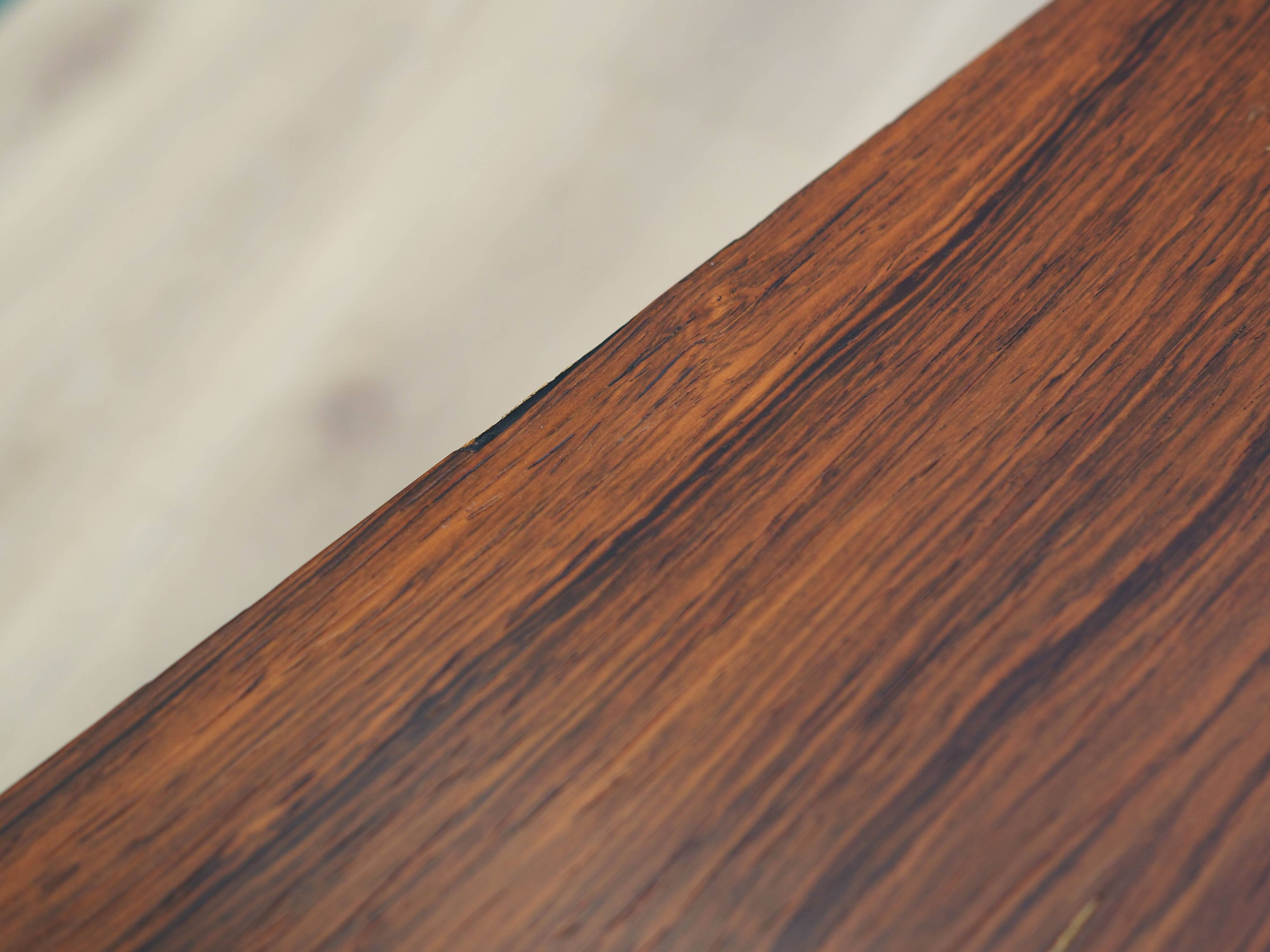 2 Danish rosewood floor-standing shelves, 1970s