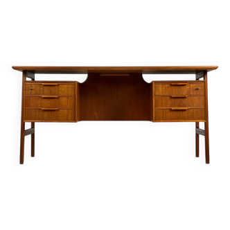 Gunni Omann Mod. 75 teak desk 60s Danish vintage