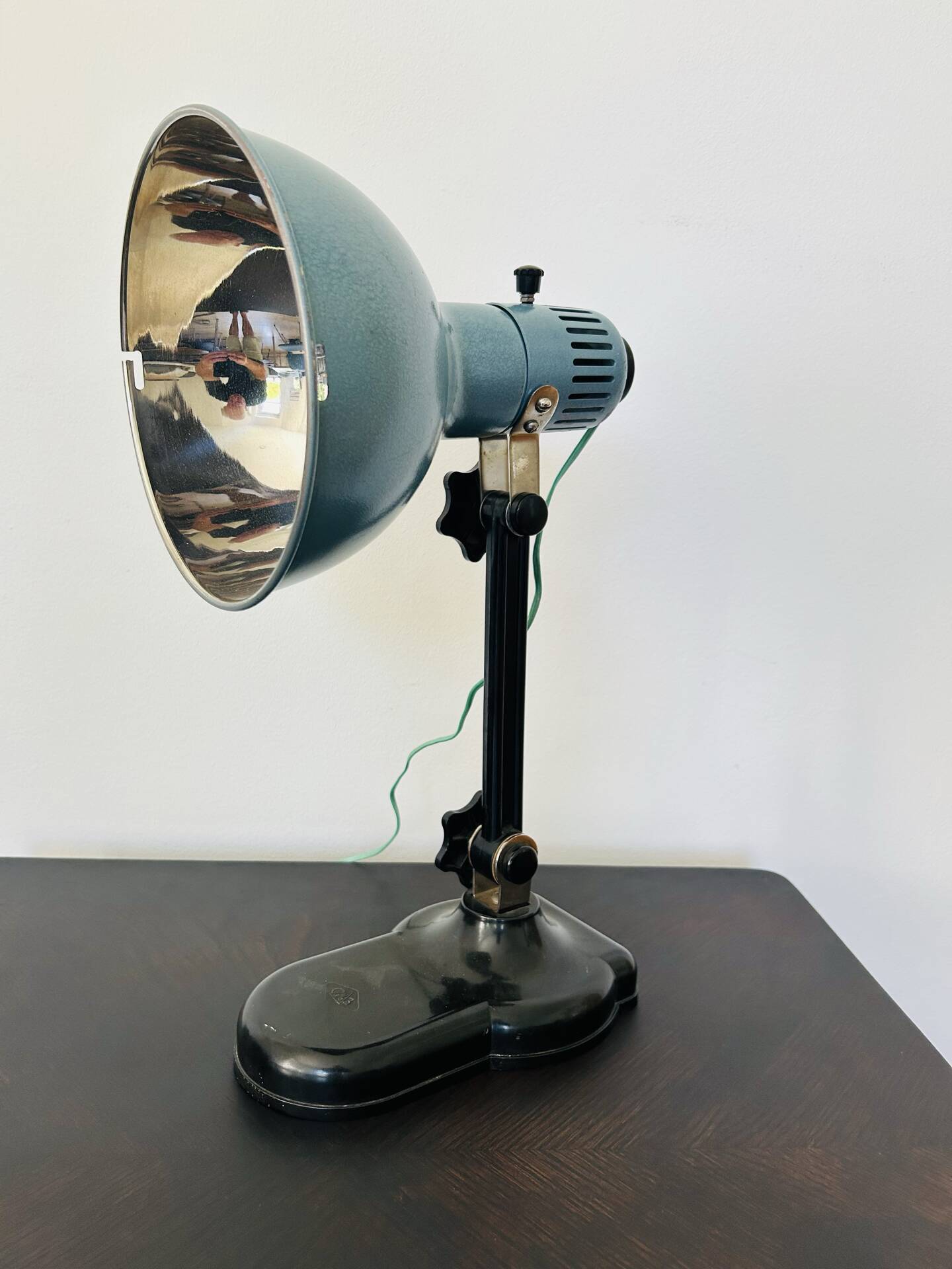 Lampe de table industrielle, URSS 1976