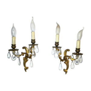 paire d'appliques anciennes