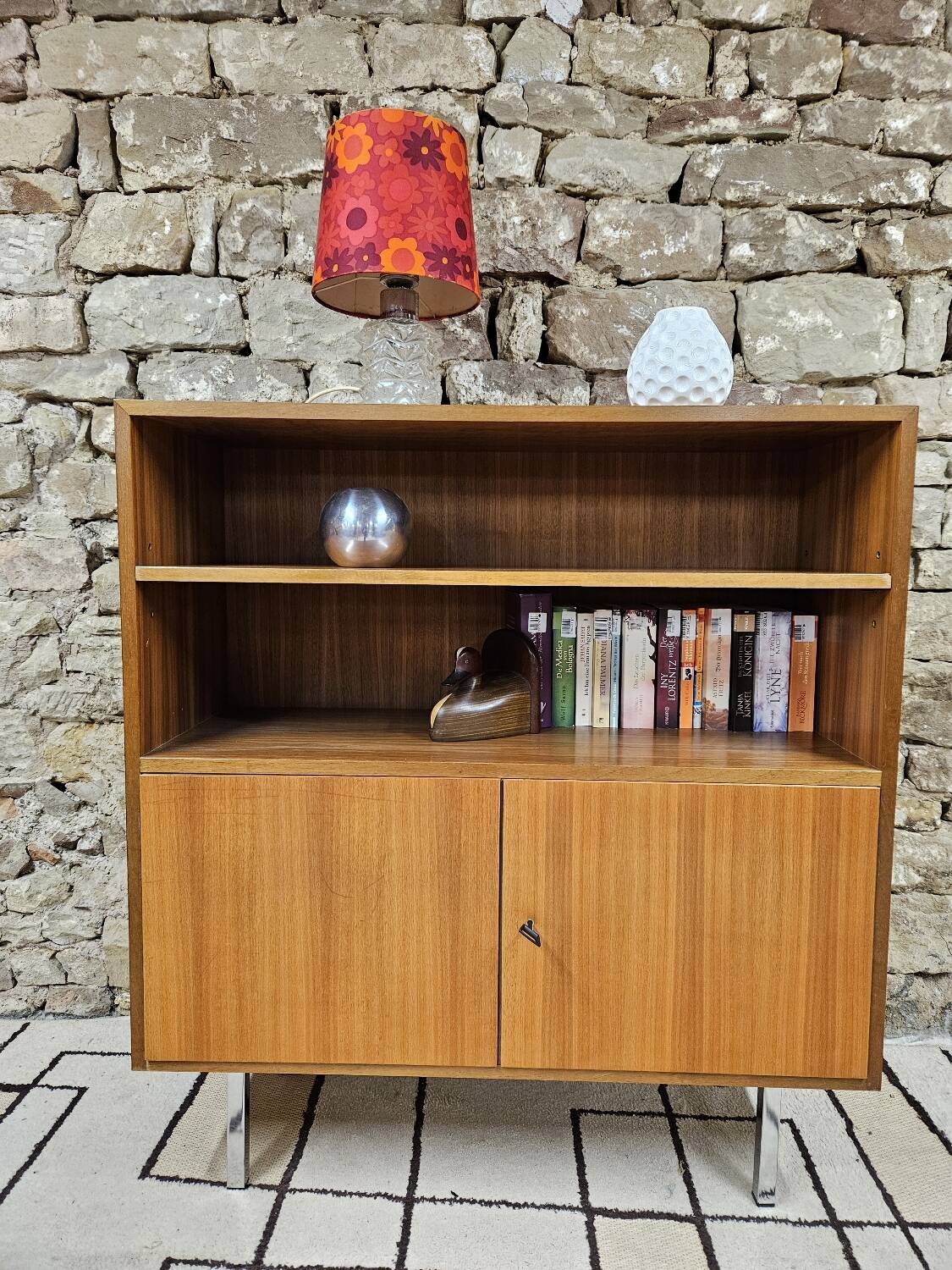 Small vintage bookcase 1970