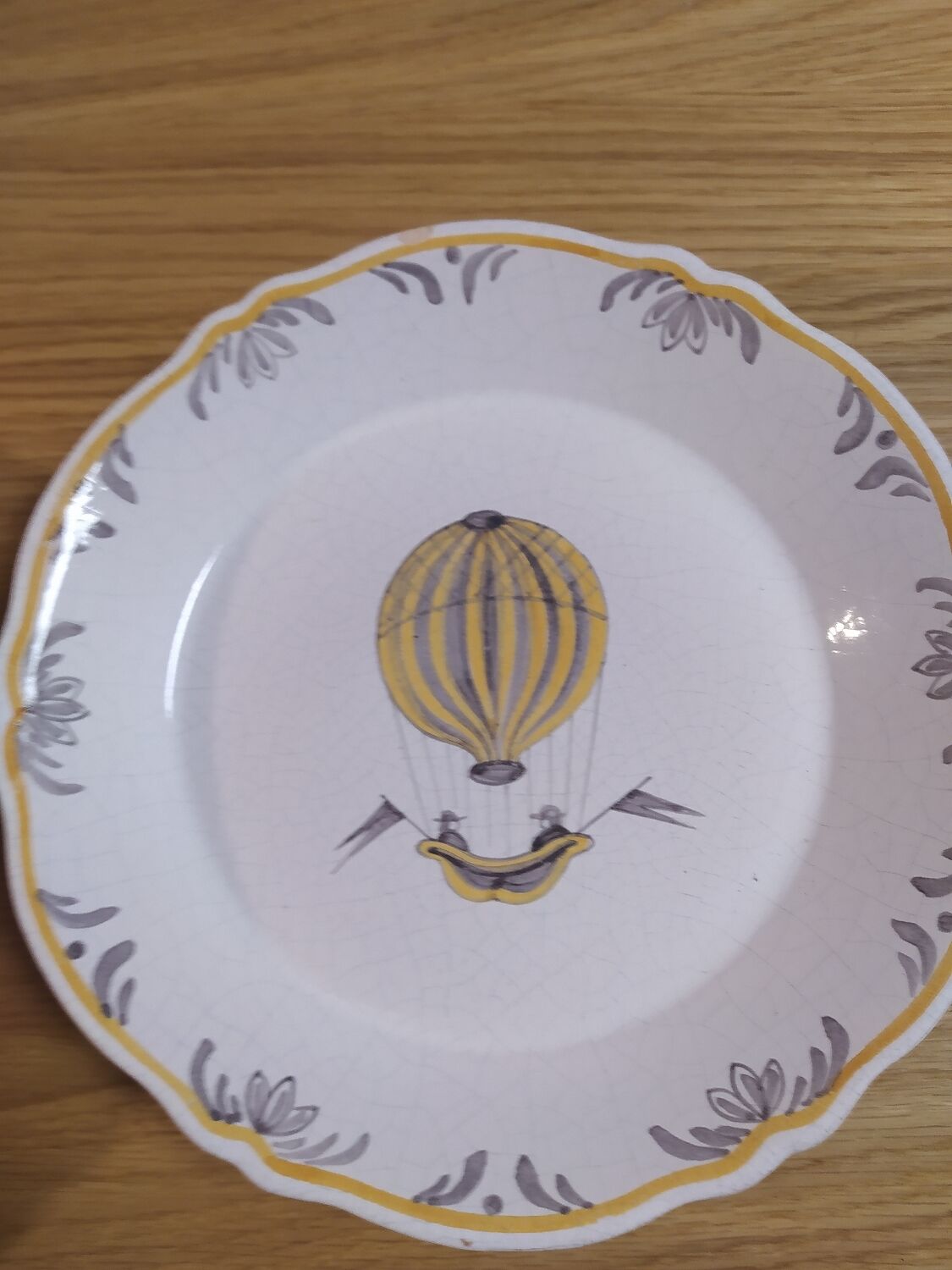 Lot 5 assiettes