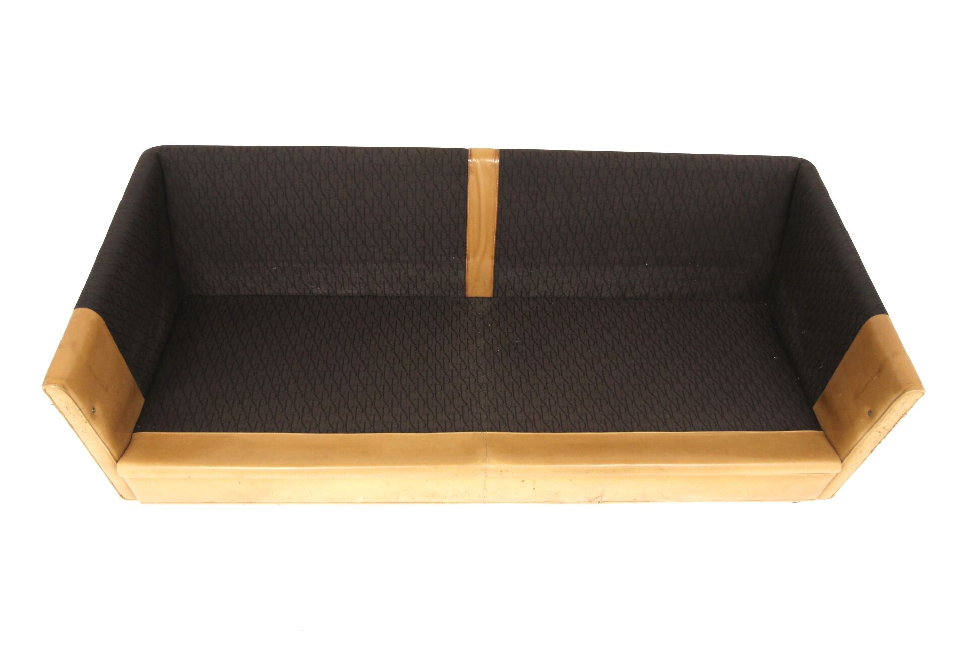 Scandinavian leather sofa "Reton", DUX, Sweden, 1960