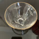 Set de 7 ramequins en verre 1950