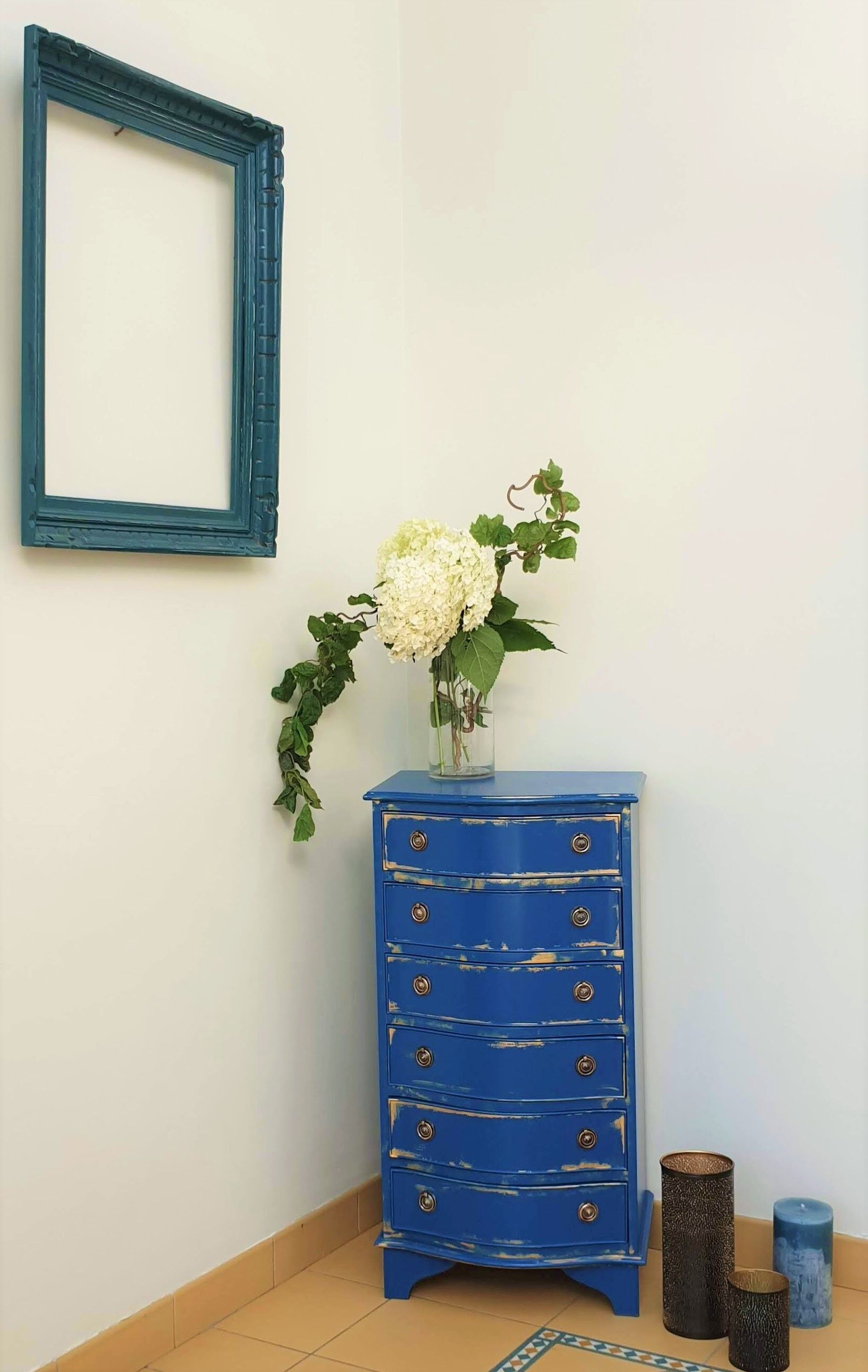 blue ragpicker 6 drawers