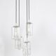 Superb cascading chandelier designed in Murano glass by Kalmar, Austria, 1970s.