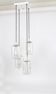 Superb cascading chandelier designed in Murano glass by Kalmar, Austria, 1970s.