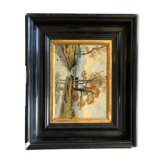 Painting landscape René Ligeron