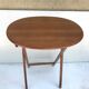 Paire de tables pliantes