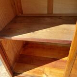 sliding door wardrobe, vintage, possible hanging space