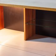 Illuminated mid-century bar cabinet by Jos de Mey, Belgium 1960s