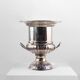 Medicis Vase Shaped Silver-Plated Champagne Cooler, France 1950s