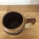 Vintage petite chope marron