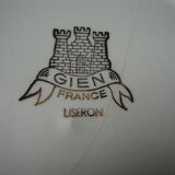 5 Gien dessert plates with "Bindweed" decoration