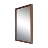Vintage Scandinavian teak mirror 1960