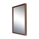 Vintage Scandinavian teak mirror 1960