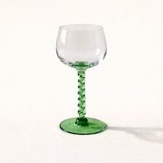 Verres à vin blanc alsacien pied torsadé