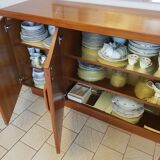 Bahut bas Esterel in solid American walnut