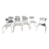 8 vintage chairs