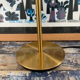 Table lamp bubbled glass globe