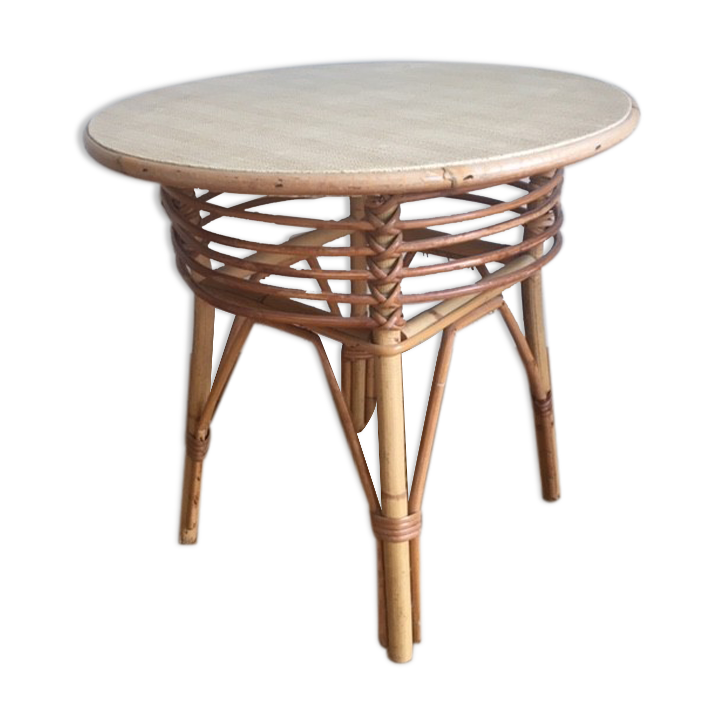 Ratine bedside coffee table